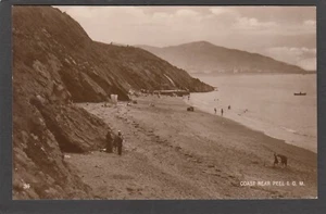 Postcard Isle of Man view of the Coast near Peel early RP - Picture 1 of 2