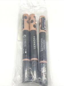 X 3 SEPHORA Contour & Color Lip Liner and Lipstick Duo ~ 07 BEIGE ~ New & Sealed