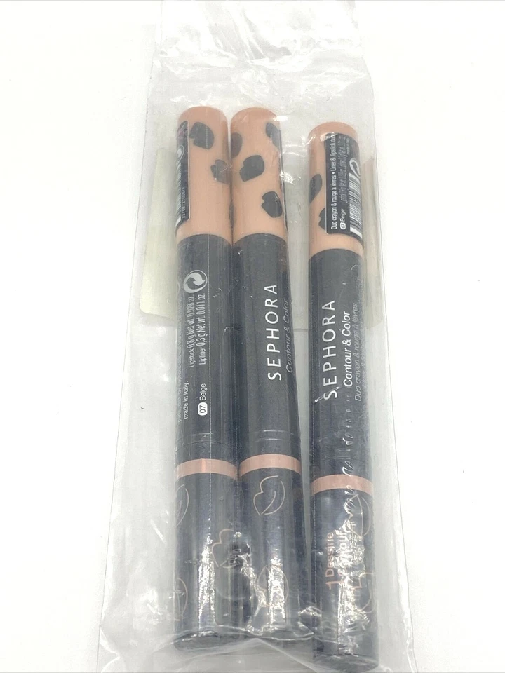 SEPHORA Contour & Color Lip Liner and Lipstick Duo 07 BEIGE &