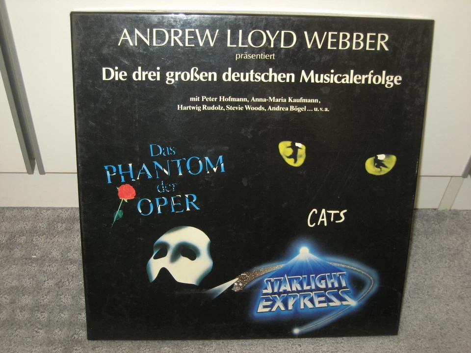 4-CD-Box V.A. "Andrew Lloyd Webber >Die drei großen deutschen Musicalerfolge<" - Bild 1 von 1