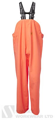 VIKING RUBBER COMPANY Wikinger Gummi Lätzchen und Zahnstange Hose Angeln Landwirtschaft wasserdicht orange 520g