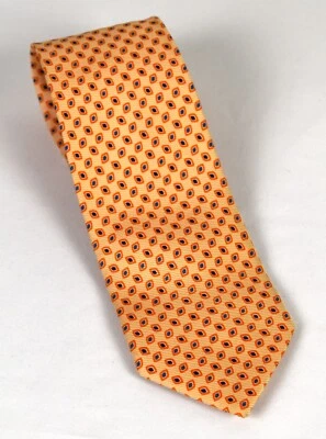 NWOT Paul Stuart x Michael Drake's 50oz Royal Twill Foulard Silk Tie 3.25 x 60 - Image 1 of 4