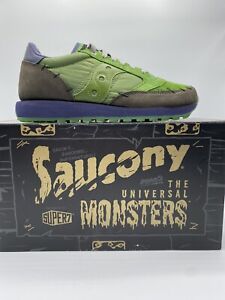 Size M 7.5 / W 9 Super7 x Saucony Universal Monsters Jazz Shoe Frankenstein