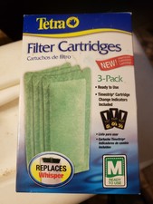 TETRA FILTER CARTRIDGES 3-PACK WITH INDICATORS, FOR  MEDIUM SIZE FILTERS!