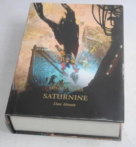 SATURNINE THE HORUS HERESY SIEGE OF TERRA HARDBACK NOVEL BOOK 1ST EDITION - Picture 1 of 5
