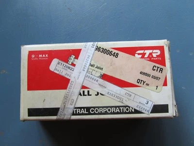 00-02 DAEWOO NUBIRA NEW OEM BALL JOINT BY CTR PART # 96300648 - Image 1 of 3