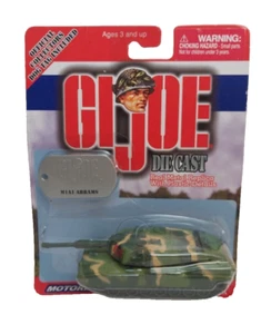 Vintage Maisto G.l. Joe Die Cast M1A1 Motorized Abrams Tank w/Dog Tag Series 1 - Picture 1 of 4