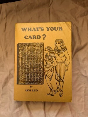 "What's Your Card?" Arne Lein (1982 3rd Edition) – Rare Collectible - Excellent! - Image 1 of 4