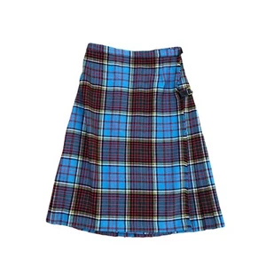 MOFFAT Weavers Scottish Kilt Skirt 42 Plaid Wool Blend Pleated Scotland Mens - Picture 1 of 9