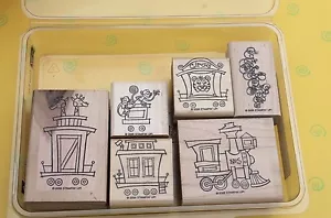 Zirkuszug ~ Stampin Up! 2006, Affen, Giraffen, Zuglok, Begleitwagen, 6 - Bild 1 von 3