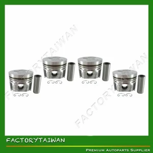 Piston Set STD 78mm for Kubota V1505-T (100% Taiwan Made) X4PCS - Picture 1 of 7