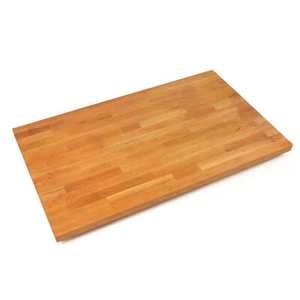 John Boos Butcher Block Kitchen Countertop, 24" x 25" x 1 1/2", Cherry - Picture 1 of 4