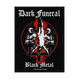 OFFICIAL LICENSED - DARK FUNERAL - BLACK METAL SEW-ON PATCH BLACK METAL - Picture 1 of 1