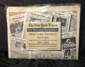 The New York Times The Greatest Moments in New York Yankees History Compilation - Picture 1 of 6