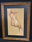 Academic nude drawing painting signed Georges D'ESPAGNAT (1870-1950)