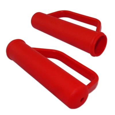 Set Kunststoffgriff rot mit Handschutz Müba Transportkarre 2 Stück Sackkarre - Bild 1 von 3