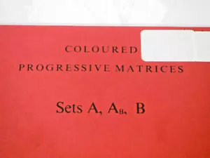 Colored Progressive Matrices, Sets A, Ab, & B by Raven, J. C - Picture 1 of 5