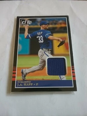 J A Happ Sp Relic New York Yankees 2019 Donruss No 85 M J H - Image 1 of 2