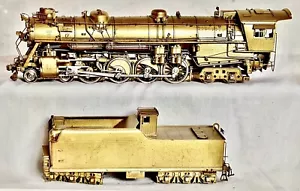 KEY IMPORTS HO BRASS DENVER & RIO GRANDE M-64 CLASS 4-8-4 NORTHERN LOCOMOTIVE - Picture 1 of 12