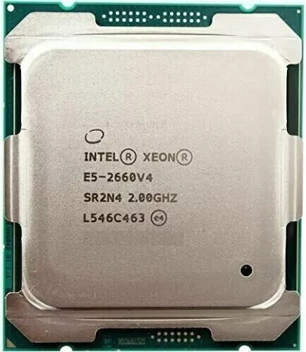INTEL XEON 14 CORE 14C PROCESSOR E5-2660V4 2GHZ 35MB 105W CPU FCLGA2011-3 SR2N4 - Image 1 of 4