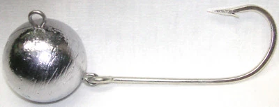 Dorschkugel 150 200 250 300 400 500 600 700 800 g Mustad 10/0 u. 12/0 Kugeljig  - Bild 1 von 2