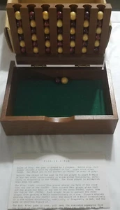 Das Kapitänsspiel aka Vier in einer Reihe - schöne Holzkiste! - Bild 1 von 7