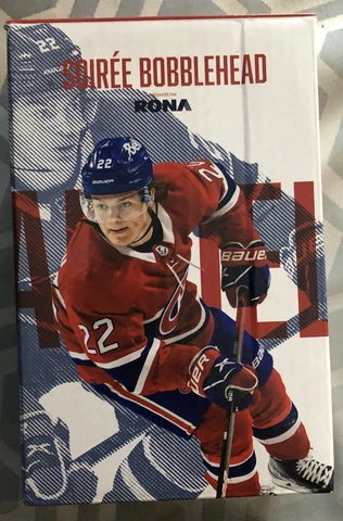 MONTREAL CANADIENS COLE CAUFIELD BOBBLEHEAD RARE LIMITED 5000 FANS RONA MTL Cover