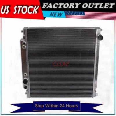 Radiador 3 filas para Ford F-250 F-350 F-450 F-550 Super Duty/Excursion 1999-2004 Foto 1 de 4