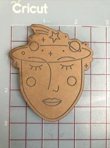 2x2 space lady head silicone mold for resin - Picture 1 of 2