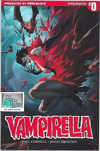 VAMPIRELLA COMIC #0 - Dynamite - Horror Block - 03/17 - Picture 1 of 1