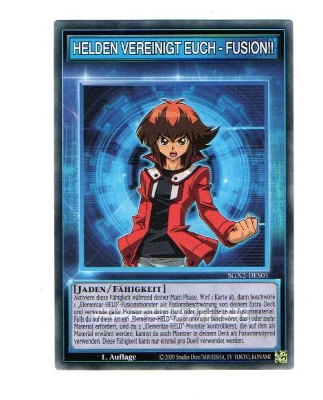 Helden vereinigt euch - Fusion!! - SGX2-DES01 - Common - 1.Auflage - Bild 1 von 1