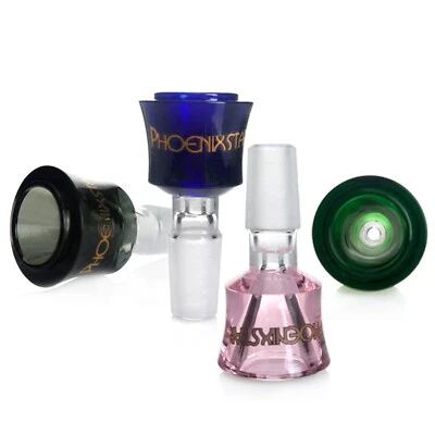 CROWN phoenix 14mm Glass Bowl 1 Hole slide push bowl new design 2023