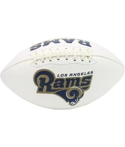 NFL Unisex LA Rams Football Souvenir, White, Official Size - Picture 1 of 3