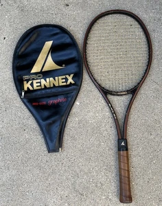 Raqueta de tenis vintage Pro Kennex Black Ace 98 4 1/4" negra con cubierta muy buena - Imagen 1 de 15