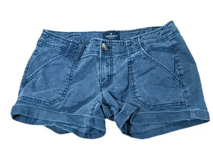 Pantalones Cortos American Eagle Outfitters Mujer Talla 6 Azul Elastizado Calce Clásico Comodidad - Imagen 1 de 2