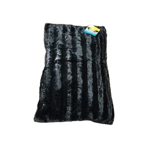 Dog Bed Black Precious Pet Bed Small To Medium Size Dog New Tags 28.5" x 18.5" - Picture 1 of 9