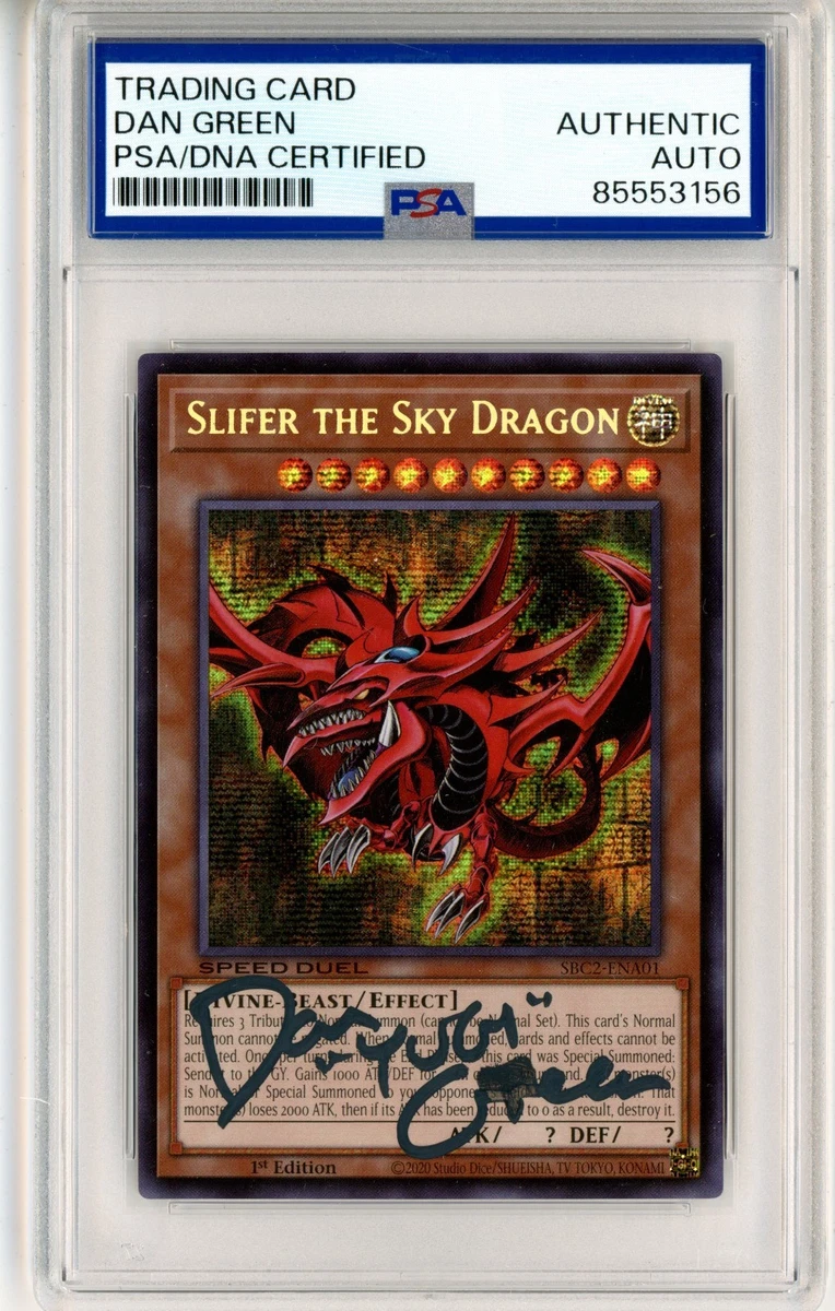 Slifer The Sky Dragon Yu-Gi-Oh! TCG Professional Sports