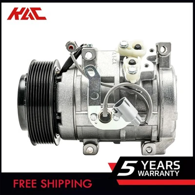 Compressor AC com embreagem compatível com 2015-2021 Toyota Tundra 2010-2014 Tundra 4.6L - Imagem 1 de 4