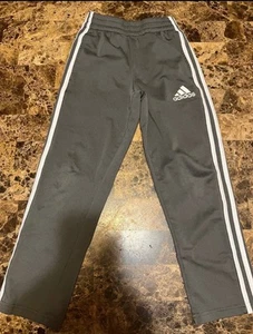 Adidas Grey  Sweatpants Size:M (8) Teens, Preowned - Picture 1 of 4