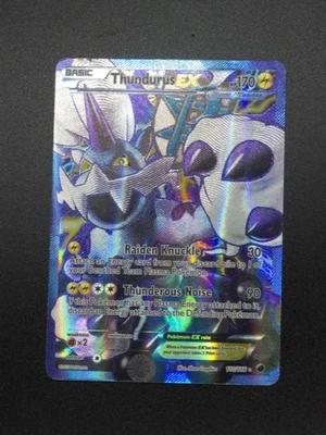 Thundurus EX (Team Plasma) (110 Full Art) 110/116 Plasma Freeze Holo - Image 1 of 2