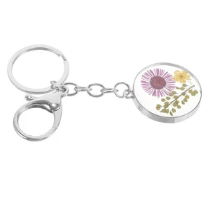 Embossed Keychain Miss Women Decorative Ring Aesthetic Keychains Pendant - Picture 1 of 12
