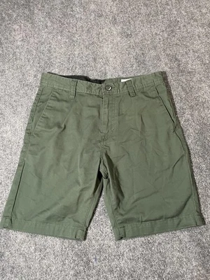 Volcom Shorts Mens 31 Green Chino Walk Short Casual Skate Streetwear - Image 1 of 4