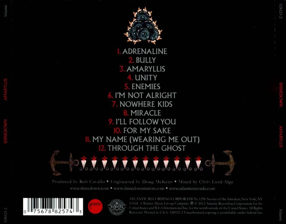 SHINEDOWN - AMARYLLIS NEW CD Foto 1 de 1