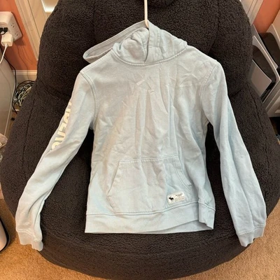 Abercrombie Kids Abercrombie & Fitch Baby Blue Hoodie Youth 15/16 Sweater #332 - Image 1 of 4
