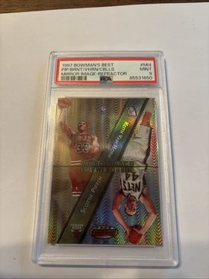 Bowman'S Best Mirror Image 1997 #MI4 Pip/Brnt/Vhrn/Cblls Mirror Image (PSA 9) Foto 1 de 4