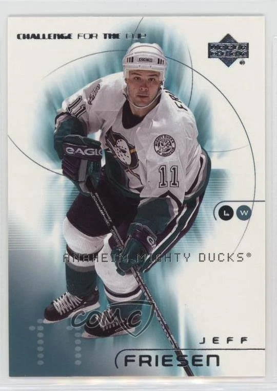 2001-02 Upper Deck Challenge for the Cup Jeff Friesen #2 - Image 1 of 2