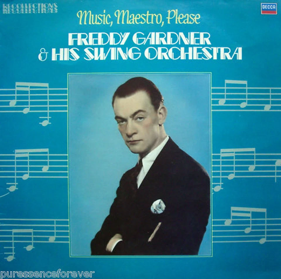 FREDDY GARDNER & HIS SWING ORCHESTRA - Music, Maestro, Please (UK 18 Tk 1984 LP) - Image 1 of 1