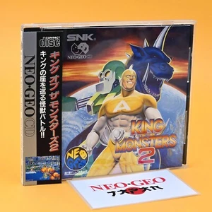 KING OF THE MONSTERS 2 NEO GEO CD NEOGEO SNK JP (VG) - Imagen 1 de 8
