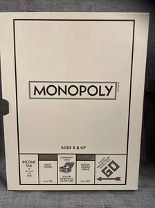 2015 Monopoly Collector's Edition Board Game Classic Fabric Book Style New - Picture 1 of 8