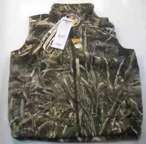 Drake Waterfowl DW1600-015-2 Max5 Camo Fleece Vest Medium - Picture 1 of 5